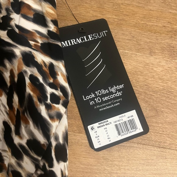 MIRACLESUIT FUR REALZ TANKINI TOP size 8 - Picture 5 of 5